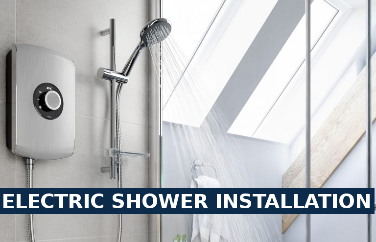 Electric shower installation Fulham